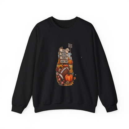 FALL FOOTBALL Unisex Heavy Blend™ Crewneck Sweatshirt