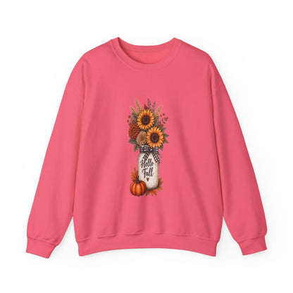 HELLO FALL Unisex Heavy Blend™ Crewneck Sweatshirt