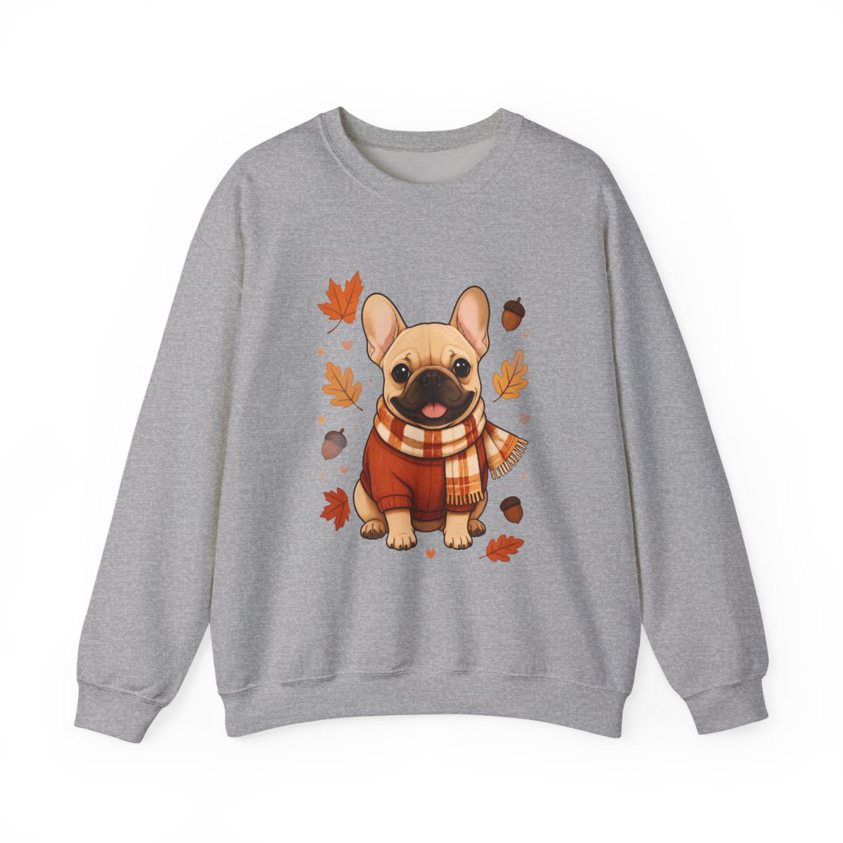 FALL FRENCHIE Unisex Heavy Blend™ Crewneck Sweatshirt