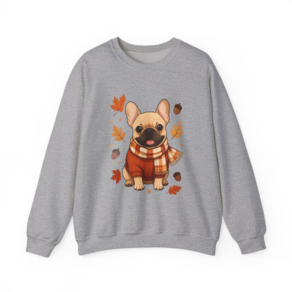 FALL FRENCHIE Unisex Heavy Blend™ Crewneck Sweatshirt