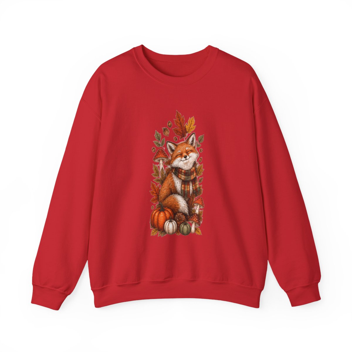 FALL FOX Unisex Heavy Blend™ Crewneck Sweatshirt