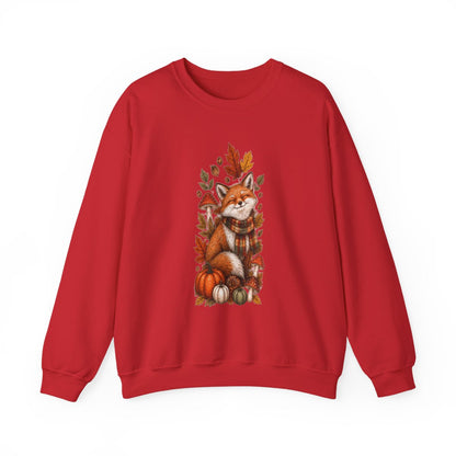 FALL FOX Unisex Heavy Blend™ Crewneck Sweatshirt