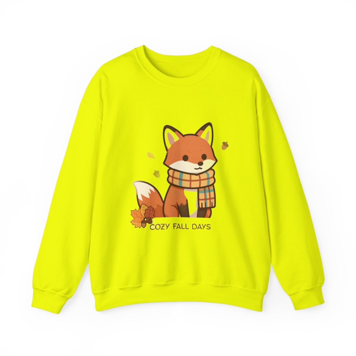 FALL FOX COZY Unisex Heavy Blend™ Crewneck Sweatshirt