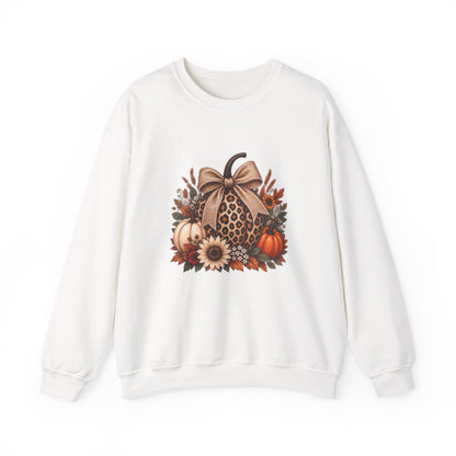 LEOPARD PUMPKIN Unisex Heavy Blend™ Crewneck Sweatshirt