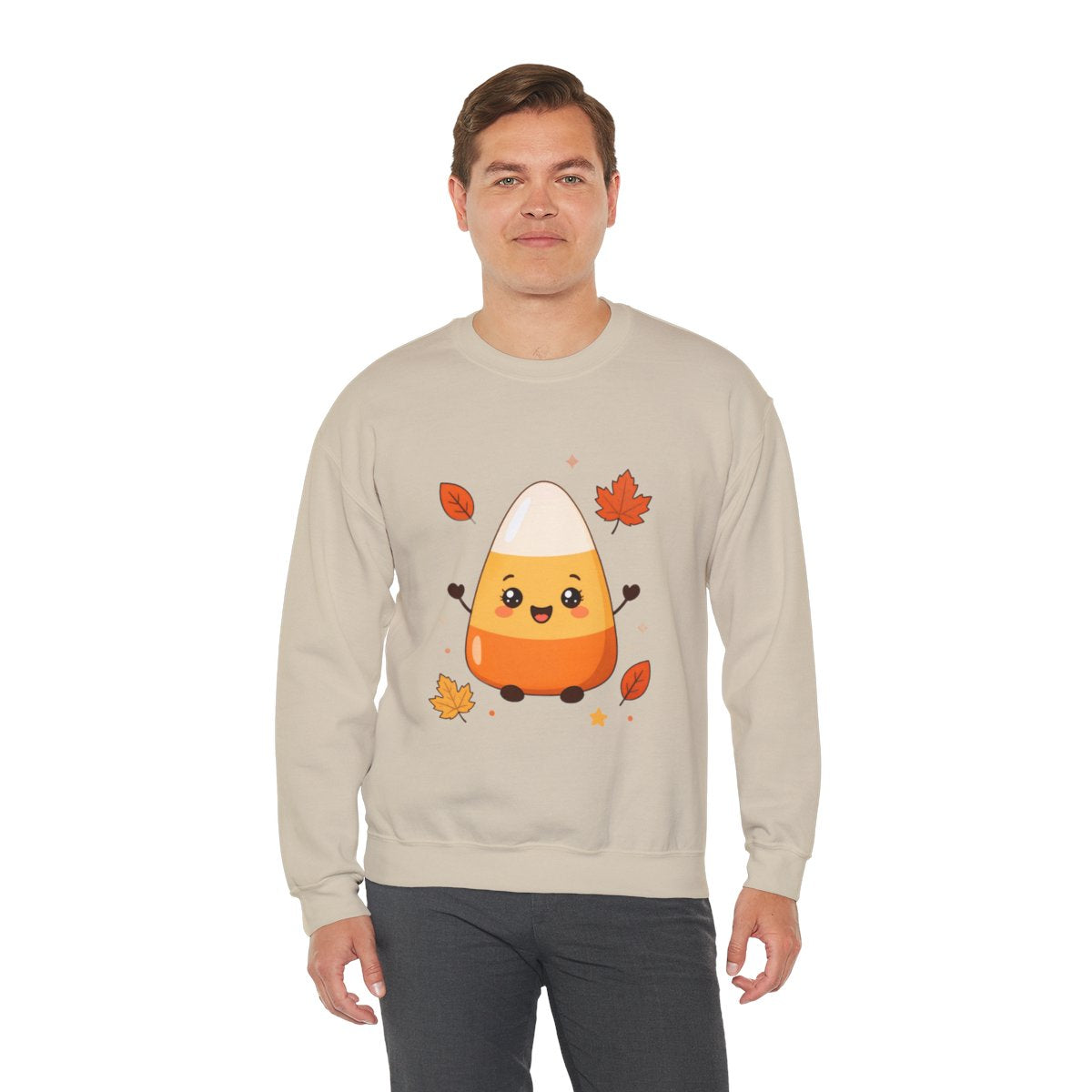 CANDY CORN Unisex Heavy Blend™ Crewneck Sweatshirt
