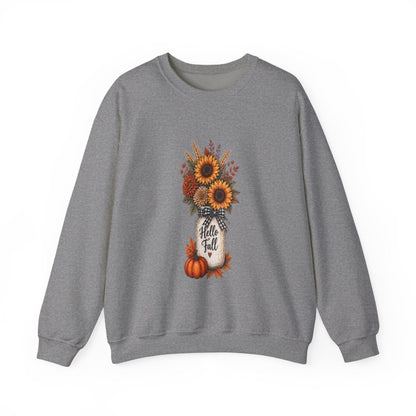 HELLO FALL Unisex Heavy Blend™ Crewneck Sweatshirt
