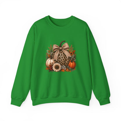 LEOPARD PUMPKIN Unisex Heavy Blend™ Crewneck Sweatshirt