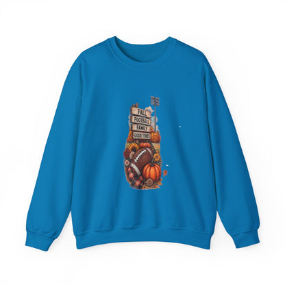 FALL FOOTBALL Unisex Heavy Blend™ Crewneck Sweatshirt