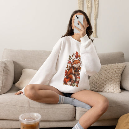 FALL FOX Unisex Heavy Blend™ Crewneck Sweatshirt