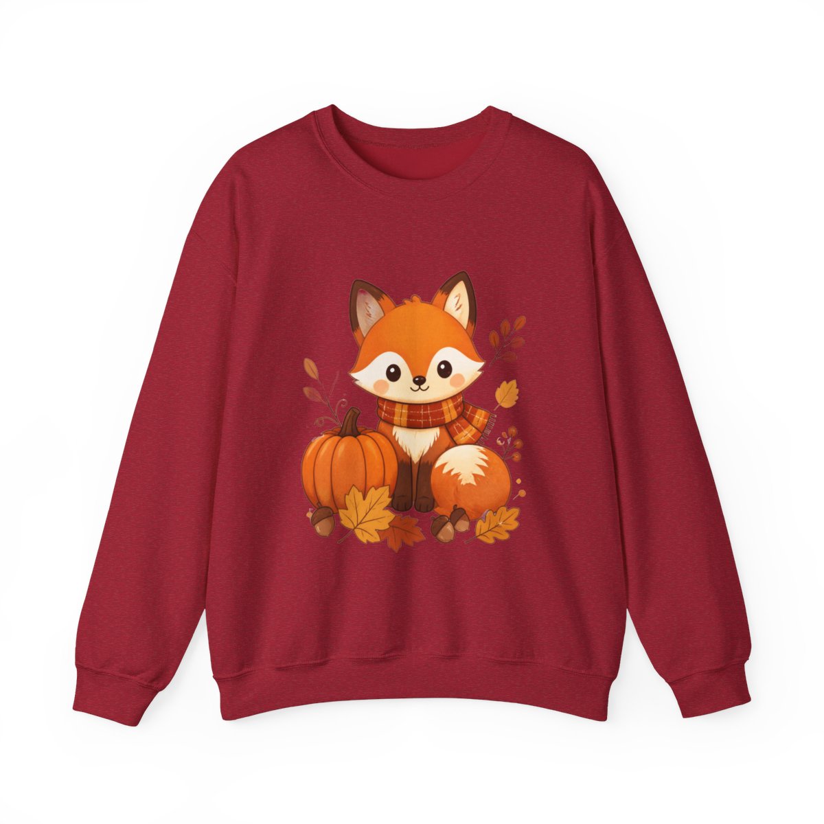 FALL FOX Unisex Heavy Blend™ Crewneck Sweatshirt