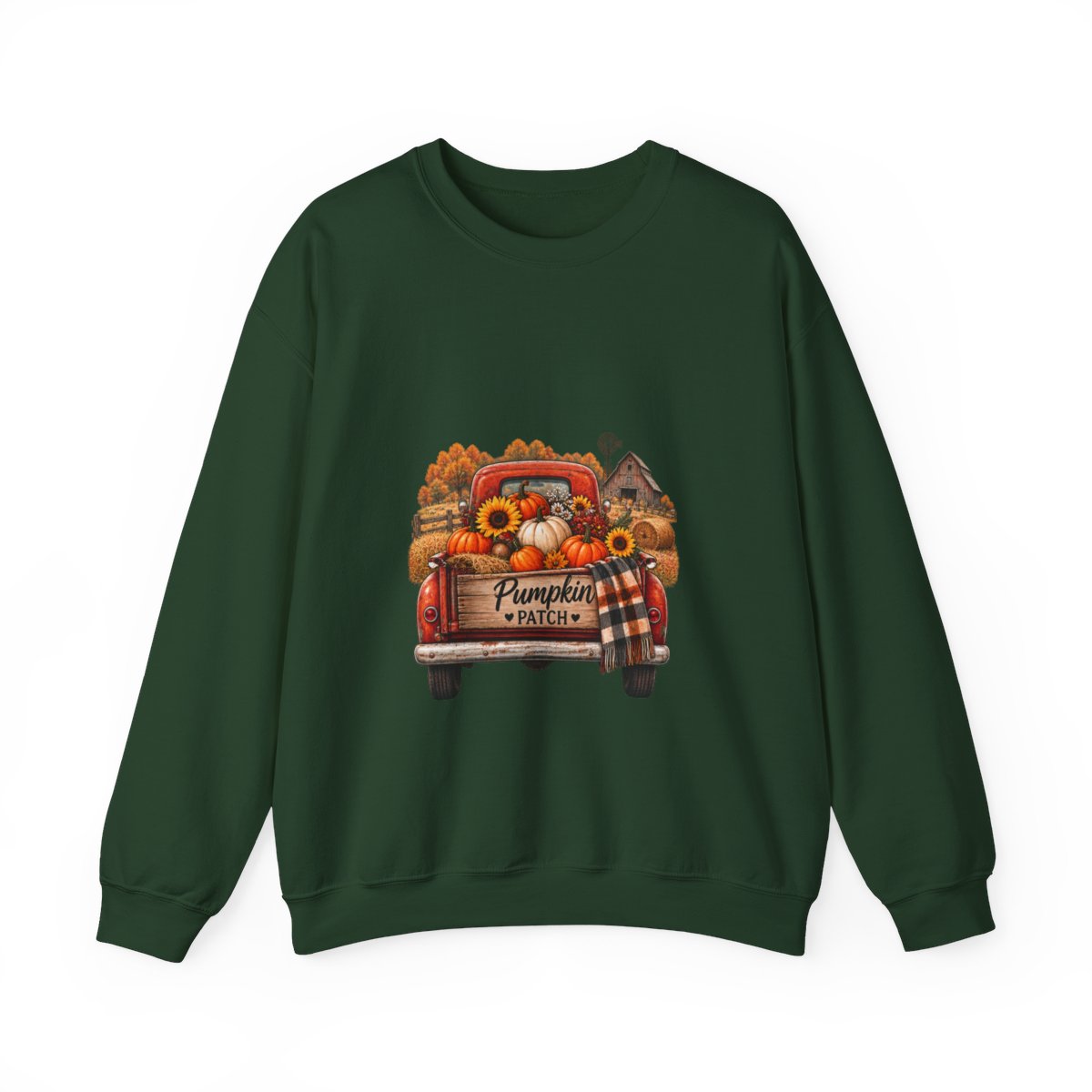PUMPKIN PATCH TRUCK Unisex Heavy Blend™ Crewneck Sweatshirt