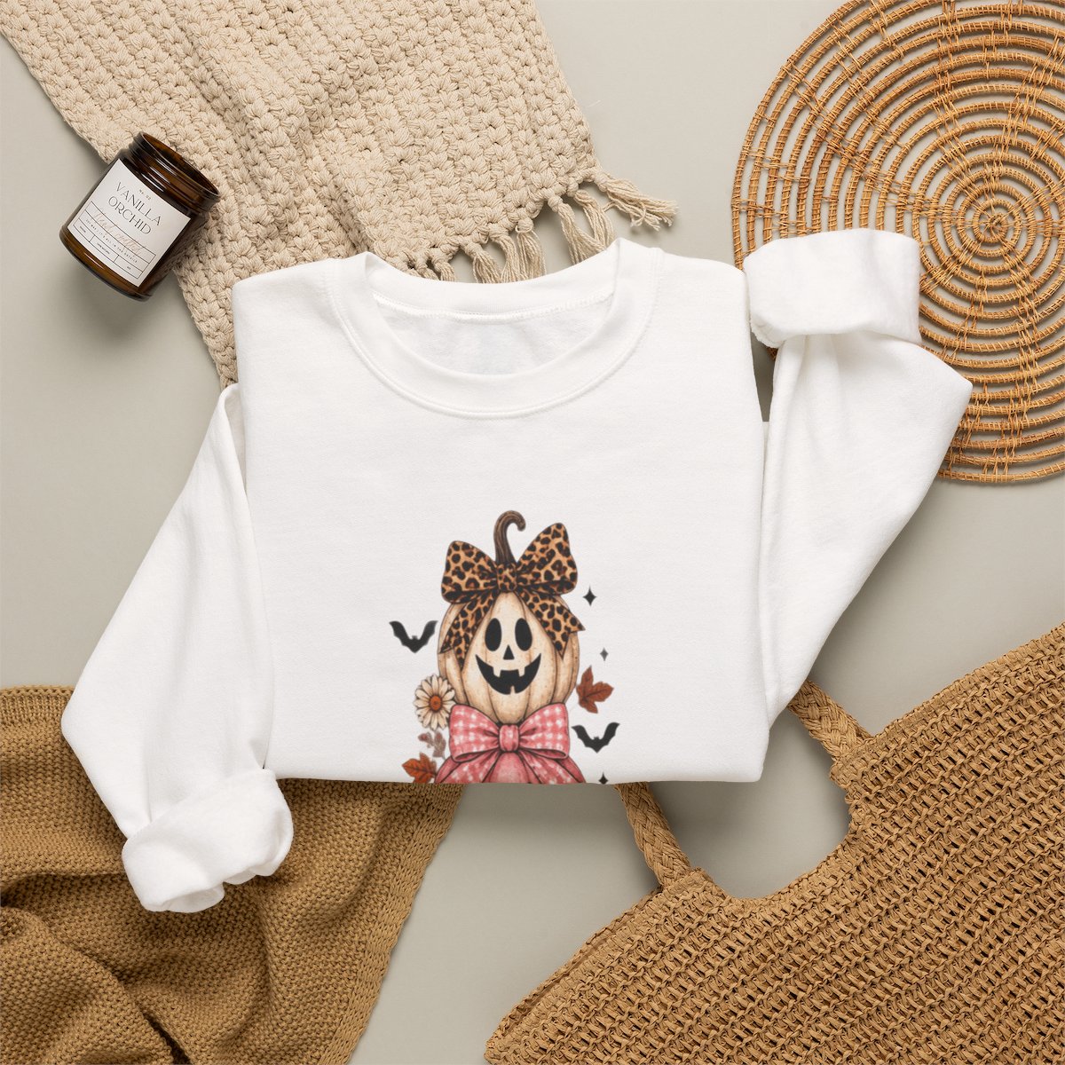 STACK OF PUMPKINS Unisex Heavy Blend™ Crewneck Sweatshirt