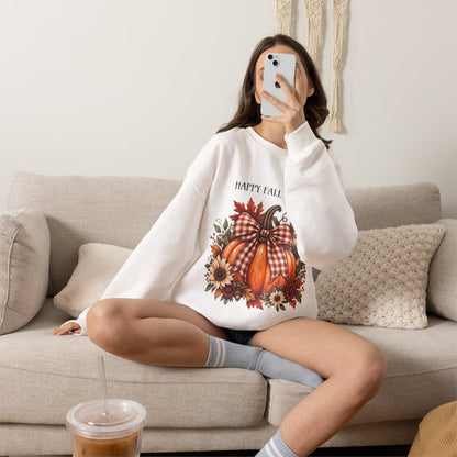 HAPPY FALL Y'ALL Unisex Heavy Blend™ Crewneck Sweatshirt