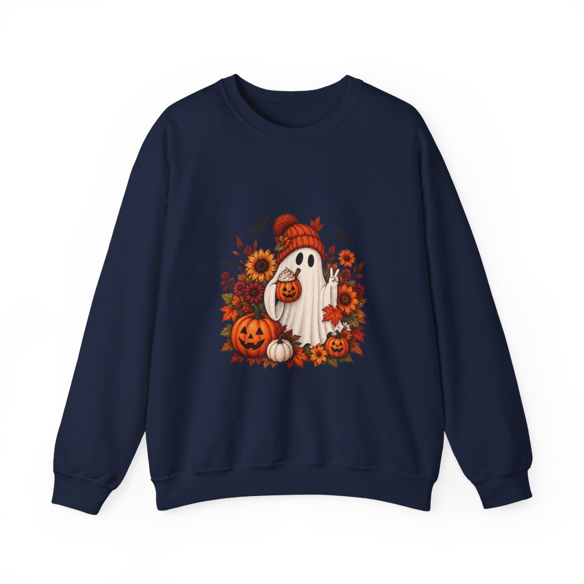 FALL GHOST Unisex Heavy Blend™ Crewneck Sweatshirt