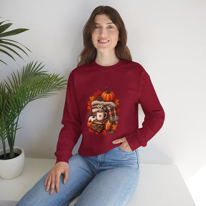 FALL COZY SWEATSHIRT Unisex Heavy Blend™ Crewneck Sweatshirt