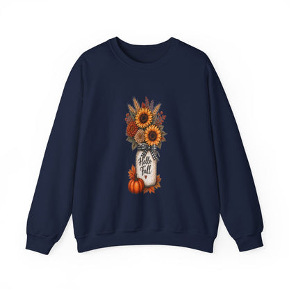 HELLO FALL Unisex Heavy Blend™ Crewneck Sweatshirt