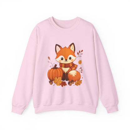 FALL FOX Unisex Heavy Blend™ Crewneck Sweatshirt