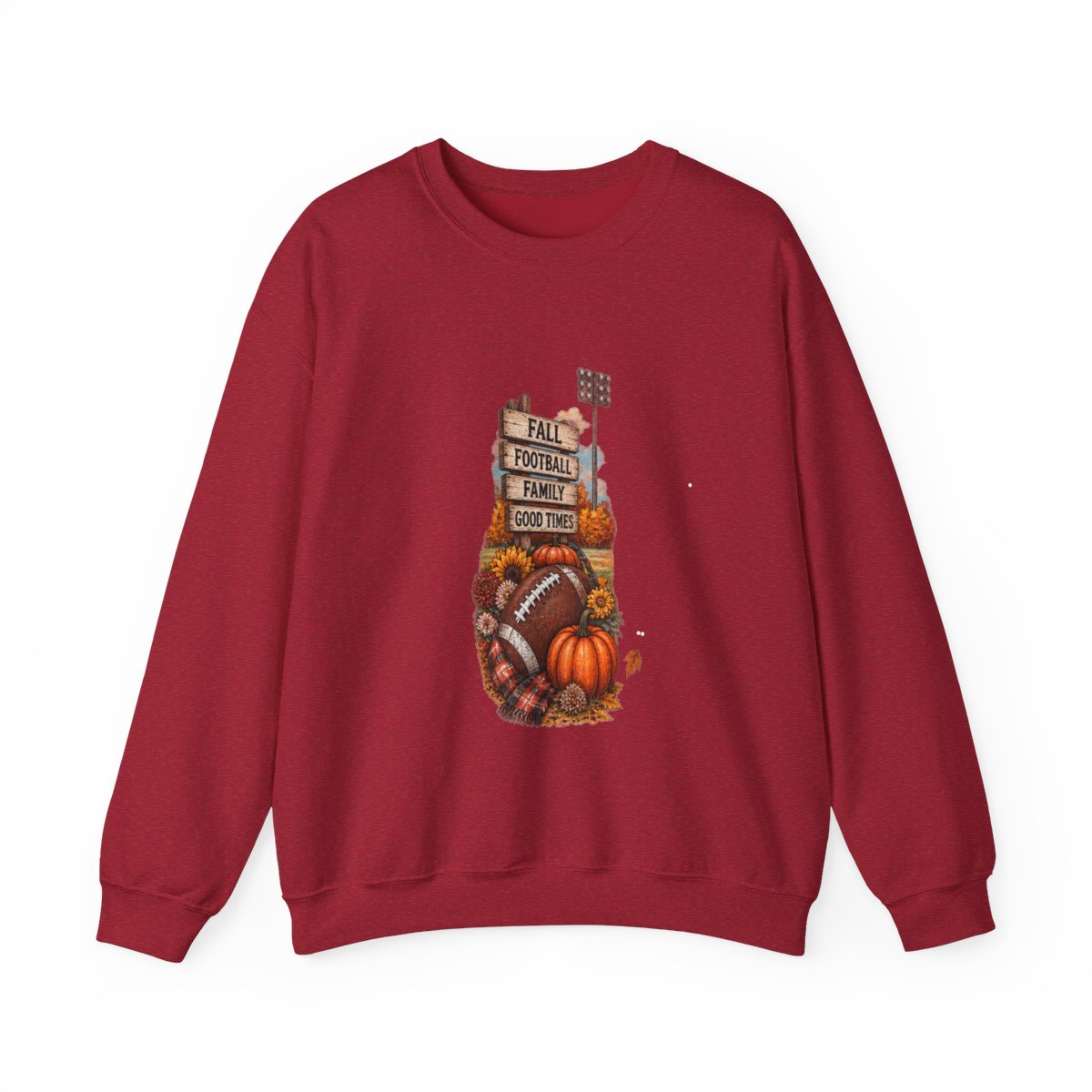 FALL FOOTBALL Unisex Heavy Blend™ Crewneck Sweatshirt