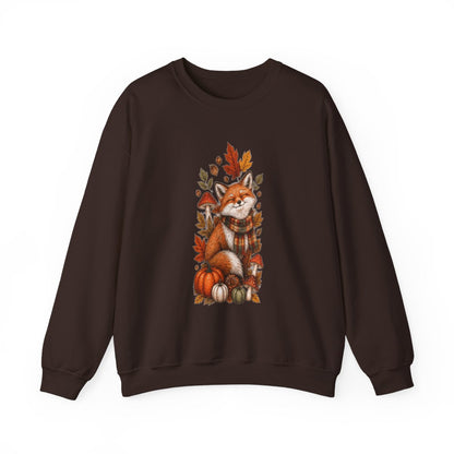 FALL FOX Unisex Heavy Blend™ Crewneck Sweatshirt