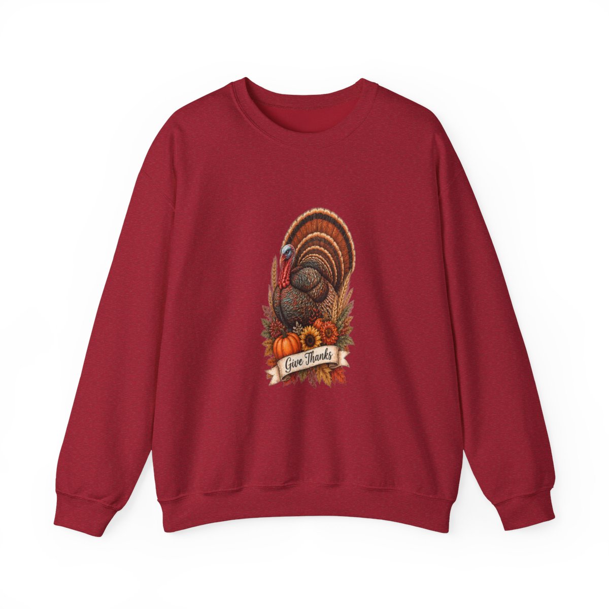 GIVE THANKS Unisex Heavy Blend™ Crewneck Sweatshirt