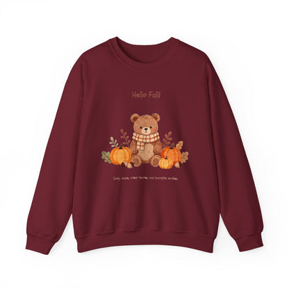 COZY BEAR FALL Unisex Heavy Blend™ Crewneck Sweatshirt