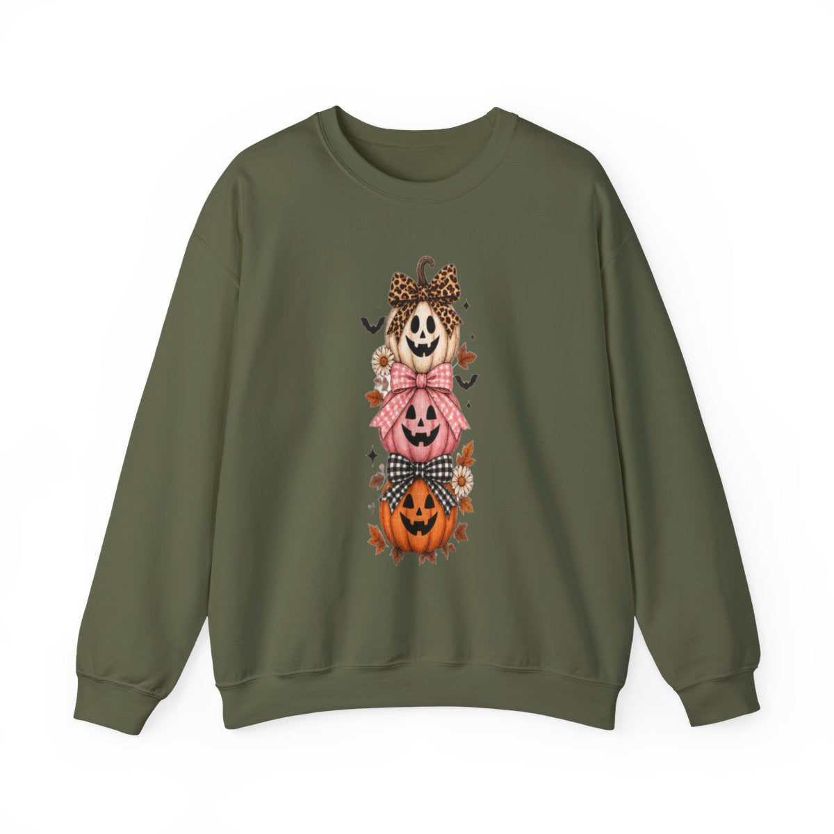 STACK OF PUMPKINS Unisex Heavy Blend™ Crewneck Sweatshirt