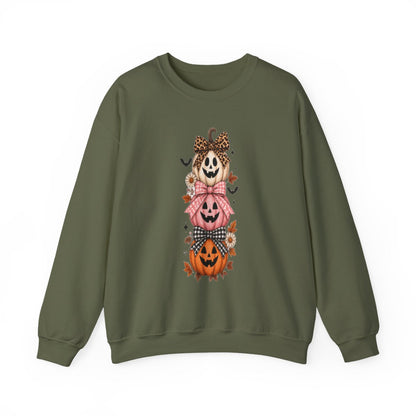STACK OF PUMPKINS Unisex Heavy Blend™ Crewneck Sweatshirt
