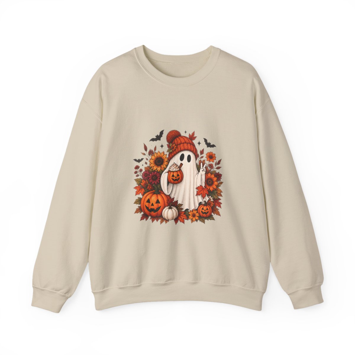 FALL GHOST Unisex Heavy Blend™ Crewneck Sweatshirt