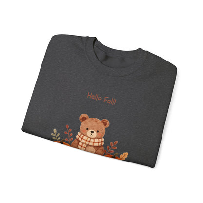 COZY BEAR FALL Unisex Heavy Blend™ Crewneck Sweatshirt