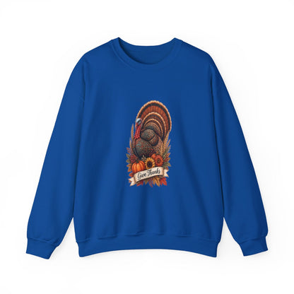 GIVE THANKS Unisex Heavy Blend™ Crewneck Sweatshirt