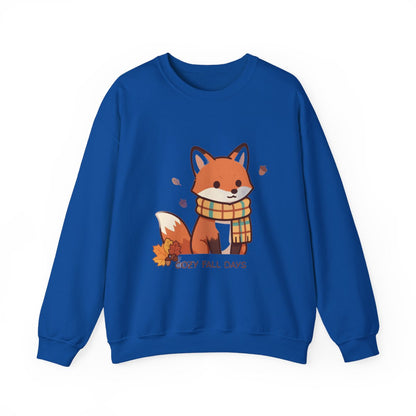 FALL FOX COZY Unisex Heavy Blend™ Crewneck Sweatshirt
