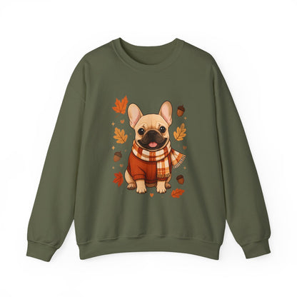 FALL FRENCHIE Unisex Heavy Blend™ Crewneck Sweatshirt