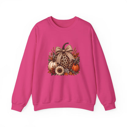 LEOPARD PUMPKIN Unisex Heavy Blend™ Crewneck Sweatshirt