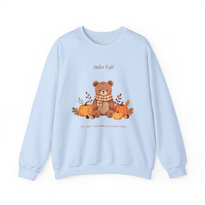 COZY BEAR FALL Unisex Heavy Blend™ Crewneck Sweatshirt