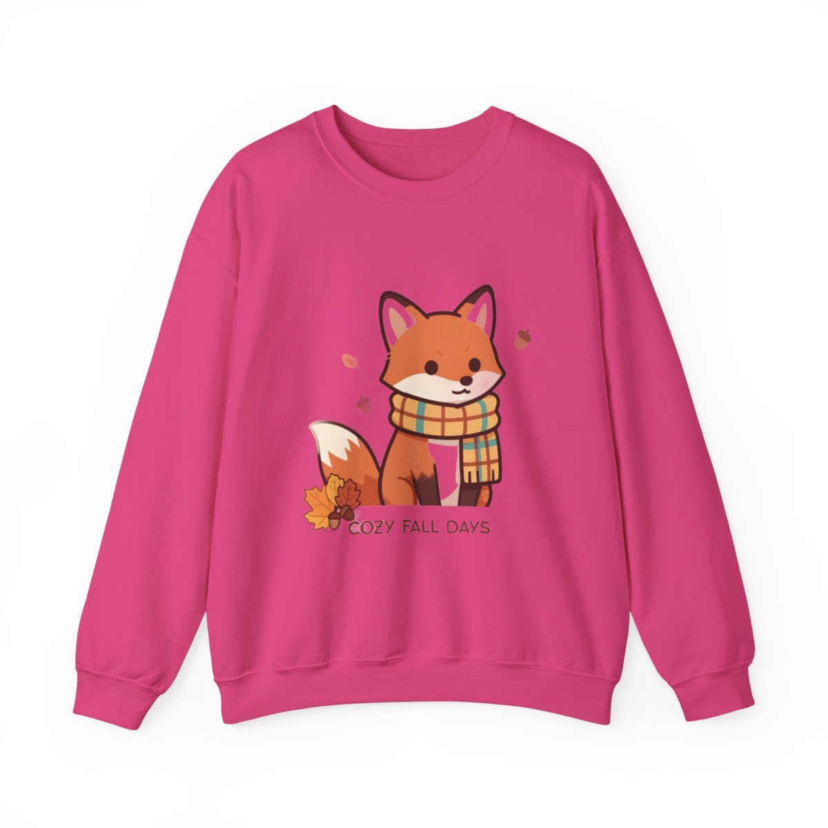FALL FOX COZY Unisex Heavy Blend™ Crewneck Sweatshirt