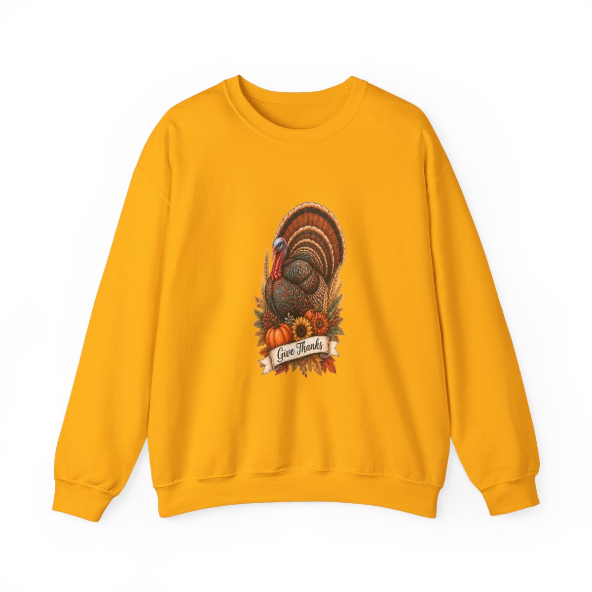 GIVE THANKS Unisex Heavy Blend™ Crewneck Sweatshirt