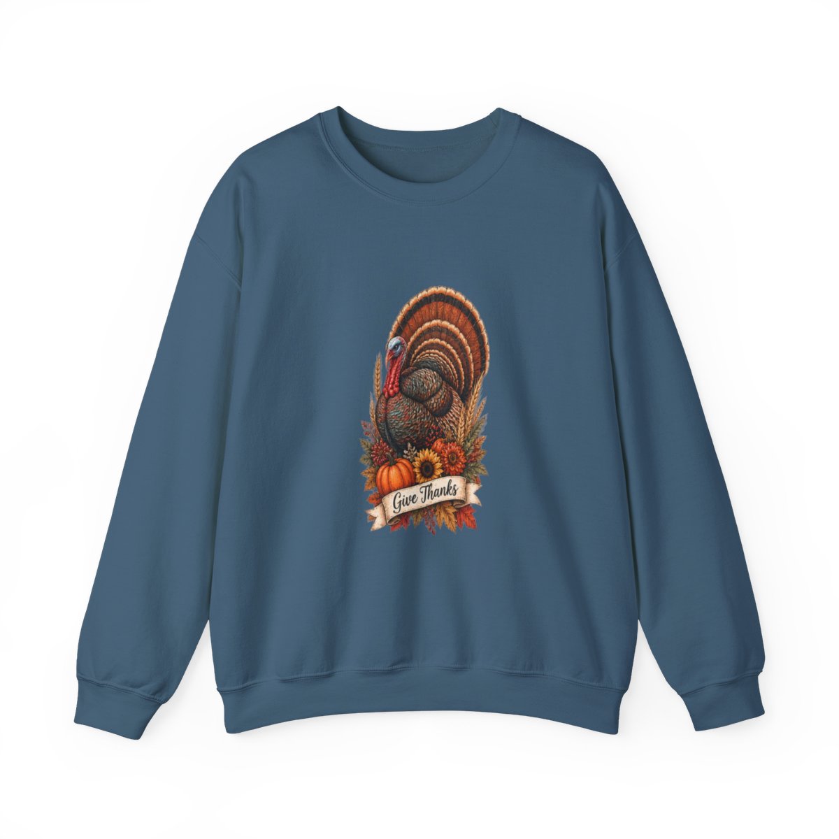 GIVE THANKS Unisex Heavy Blend™ Crewneck Sweatshirt