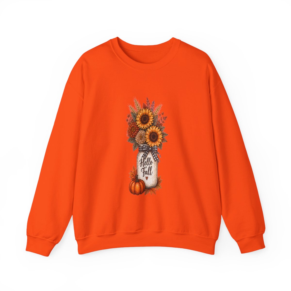 HELLO FALL Unisex Heavy Blend™ Crewneck Sweatshirt