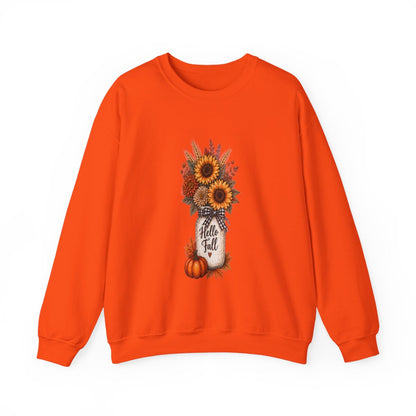 HELLO FALL Unisex Heavy Blend™ Crewneck Sweatshirt