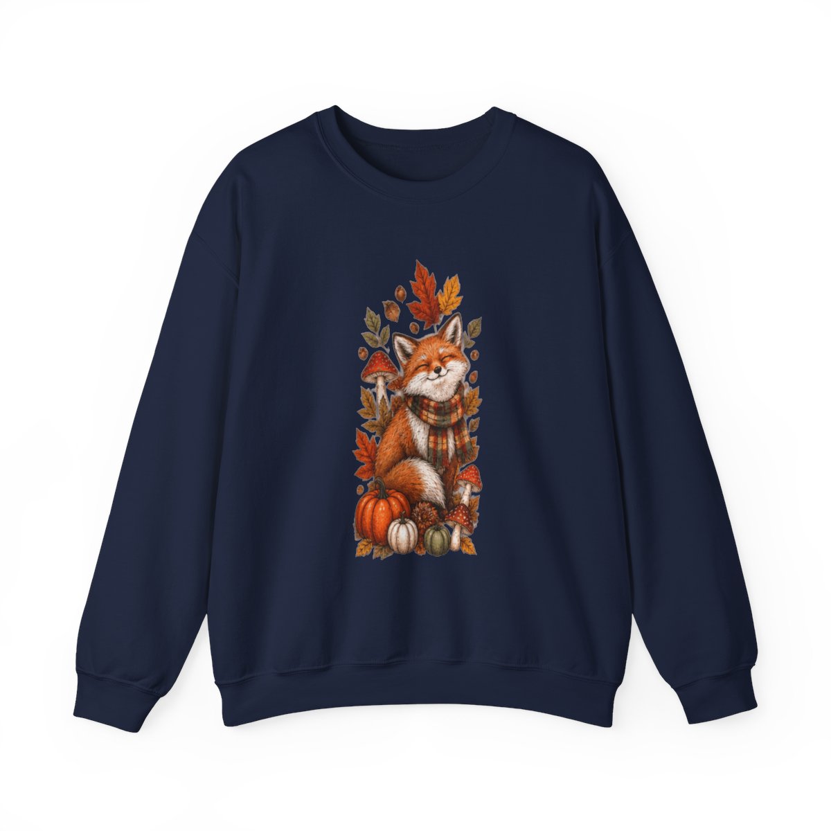 FALL FOX Unisex Heavy Blend™ Crewneck Sweatshirt