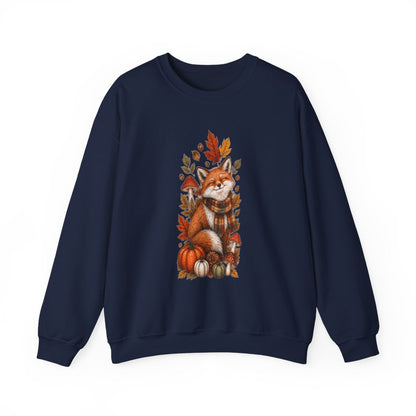 FALL FOX Unisex Heavy Blend™ Crewneck Sweatshirt