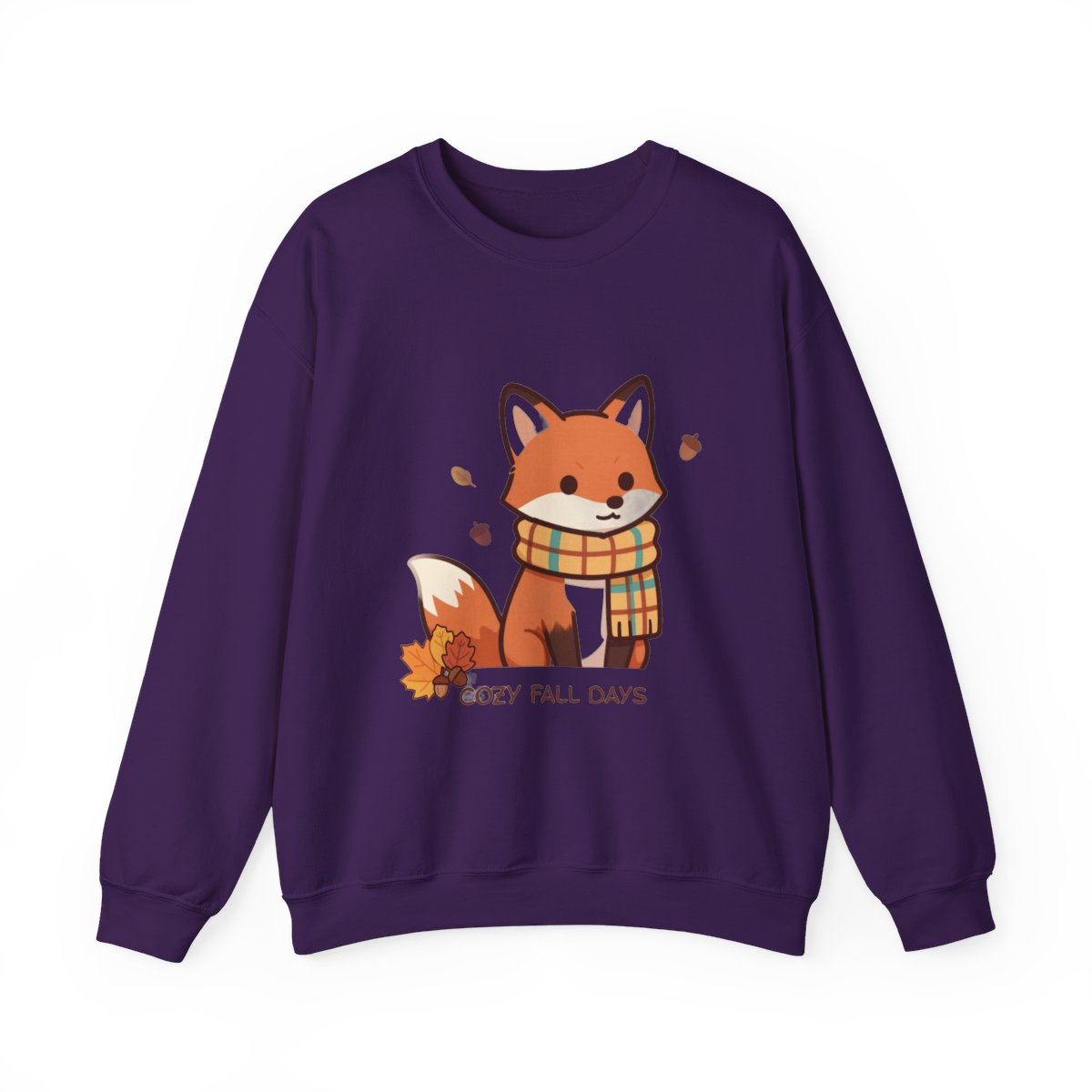FALL FOX COZY Unisex Heavy Blend™ Crewneck Sweatshirt