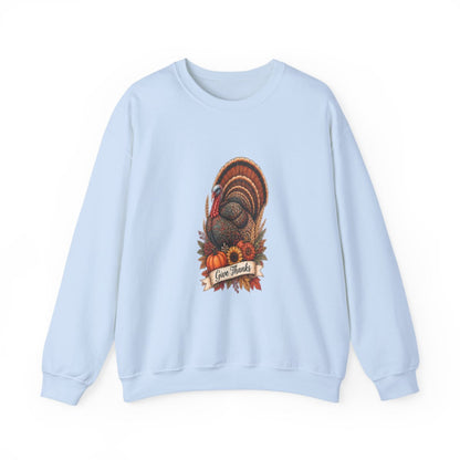 GIVE THANKS Unisex Heavy Blend™ Crewneck Sweatshirt