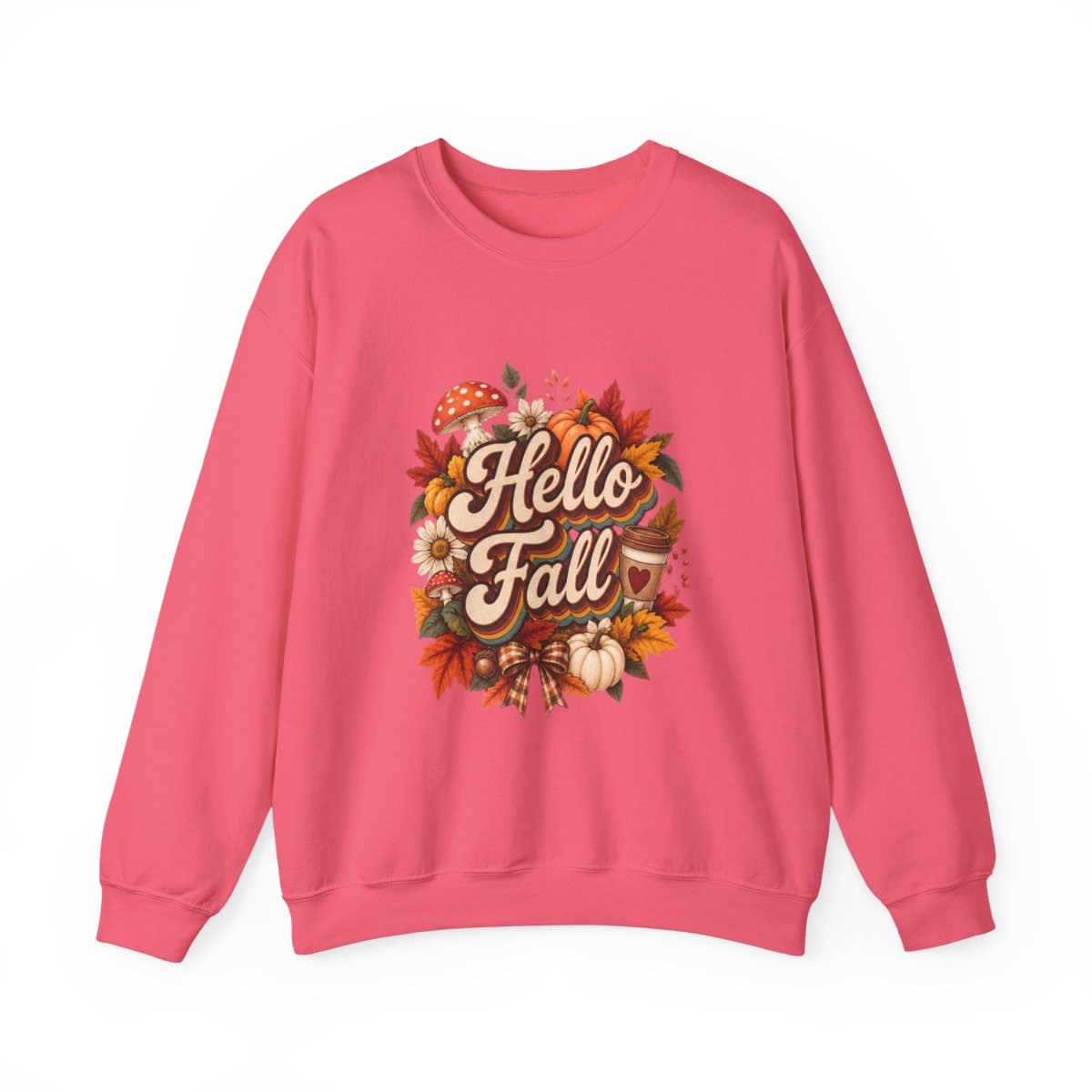HELLO FALL Unisex Heavy Blend™ Crewneck Sweatshirt