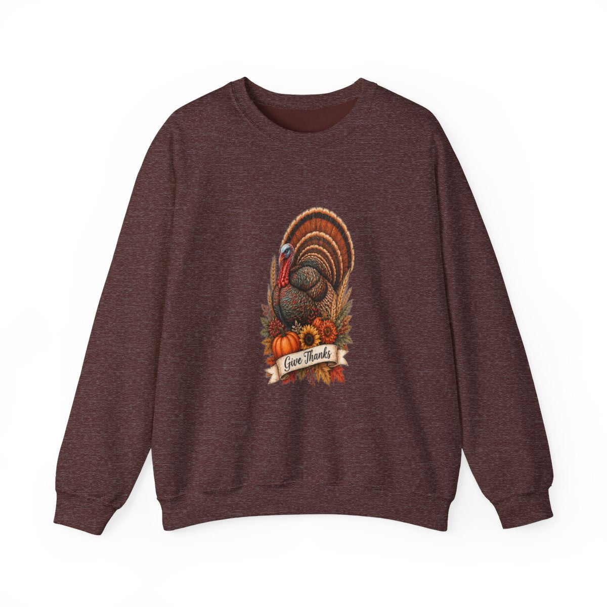 GIVE THANKS Unisex Heavy Blend™ Crewneck Sweatshirt