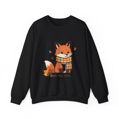 FALL FOX COZY Unisex Heavy Blend™ Crewneck Sweatshirt