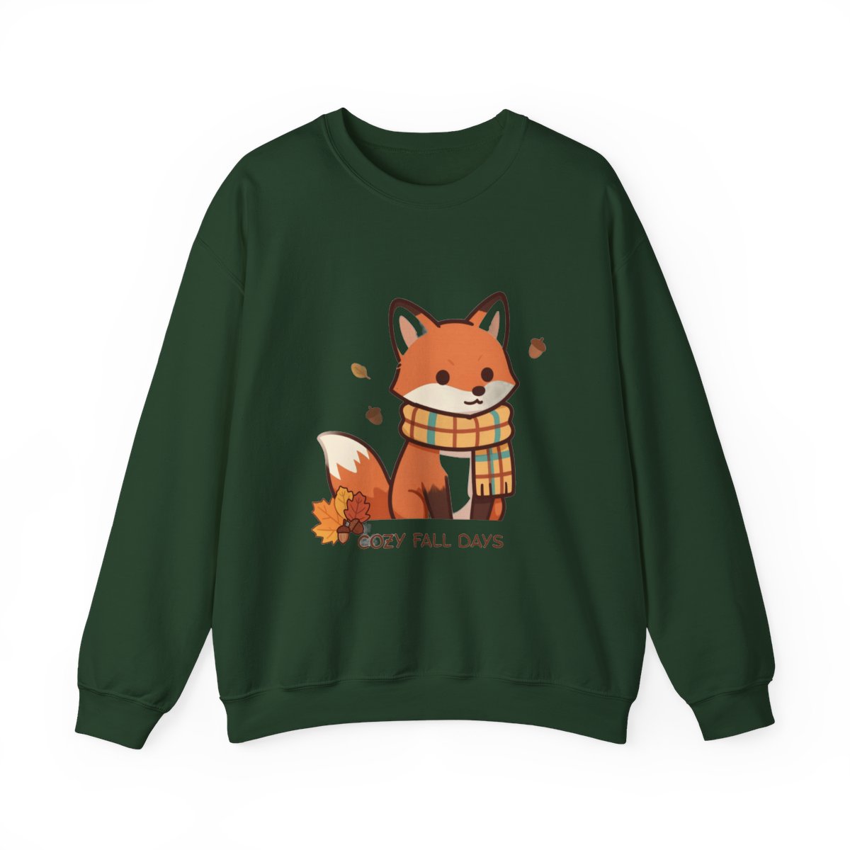 FALL FOX COZY Unisex Heavy Blend™ Crewneck Sweatshirt