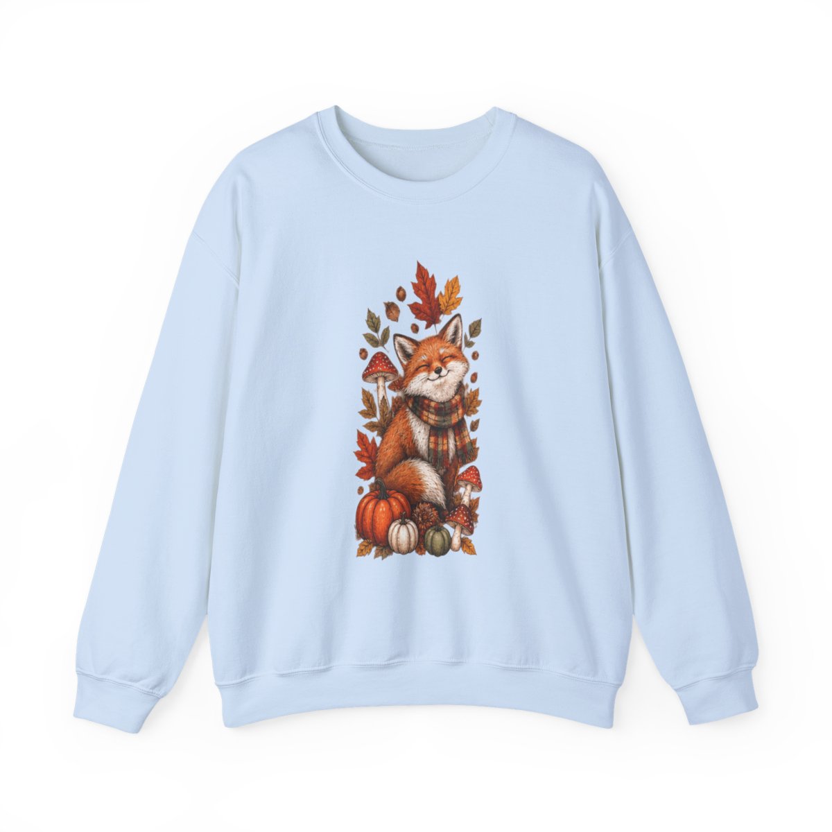 FALL FOX Unisex Heavy Blend™ Crewneck Sweatshirt