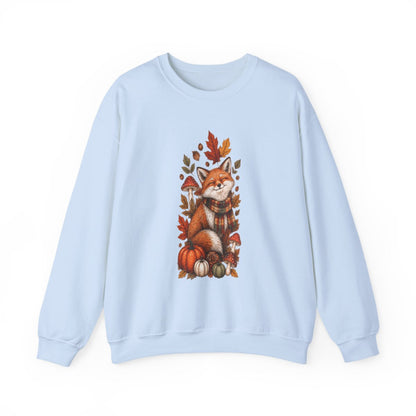FALL FOX Unisex Heavy Blend™ Crewneck Sweatshirt
