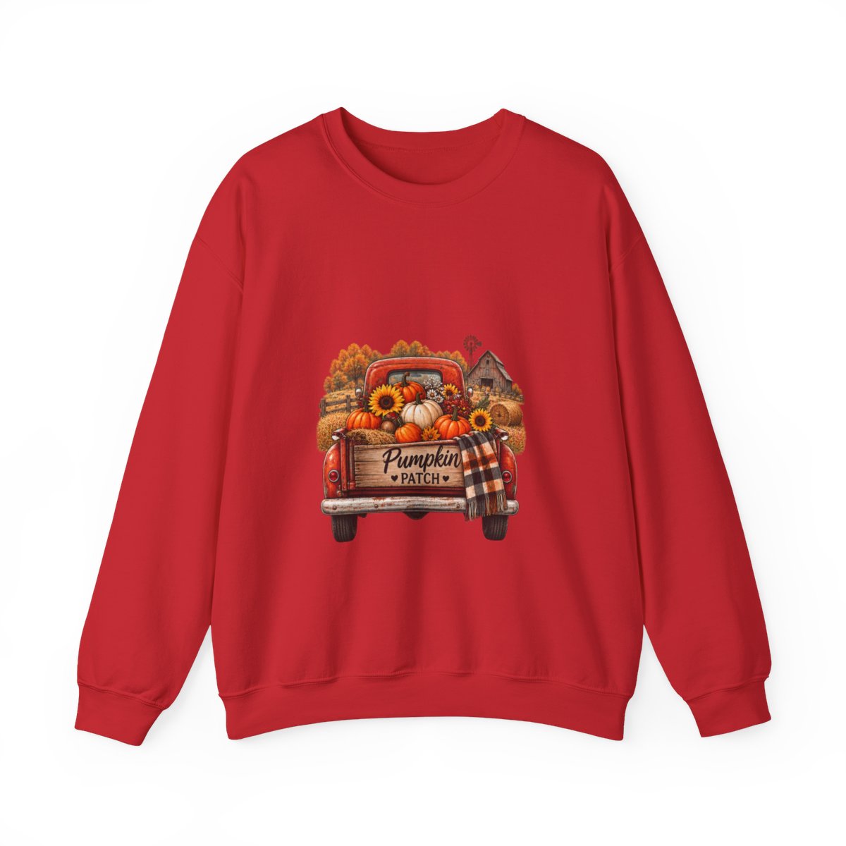 PUMPKIN PATCH TRUCK Unisex Heavy Blend™ Crewneck Sweatshirt